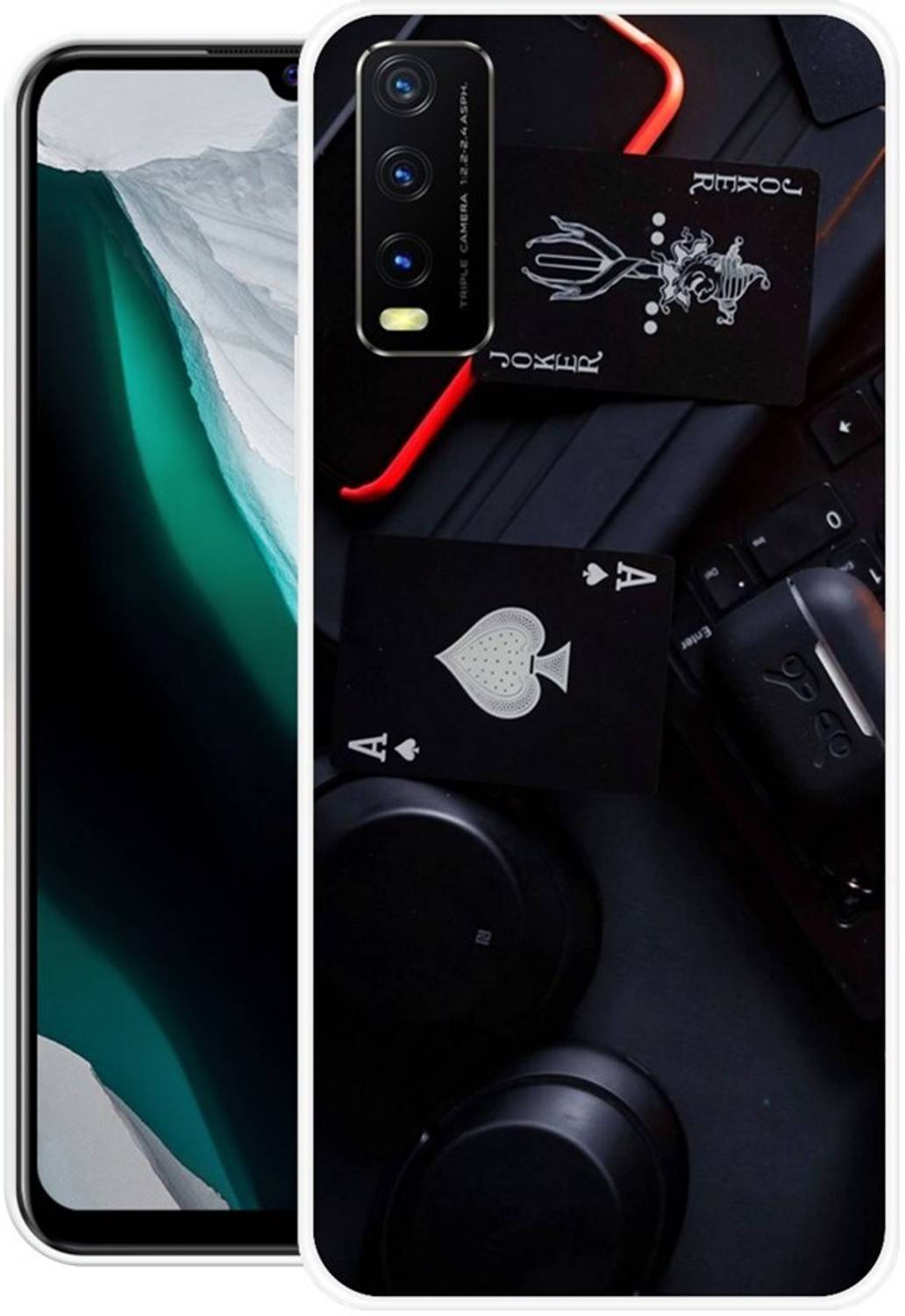 GRAFIQE Back Cover for Vivo Y20G v2065 MOBILE, LAPTOP, EARBUDS, HEADPHONE
