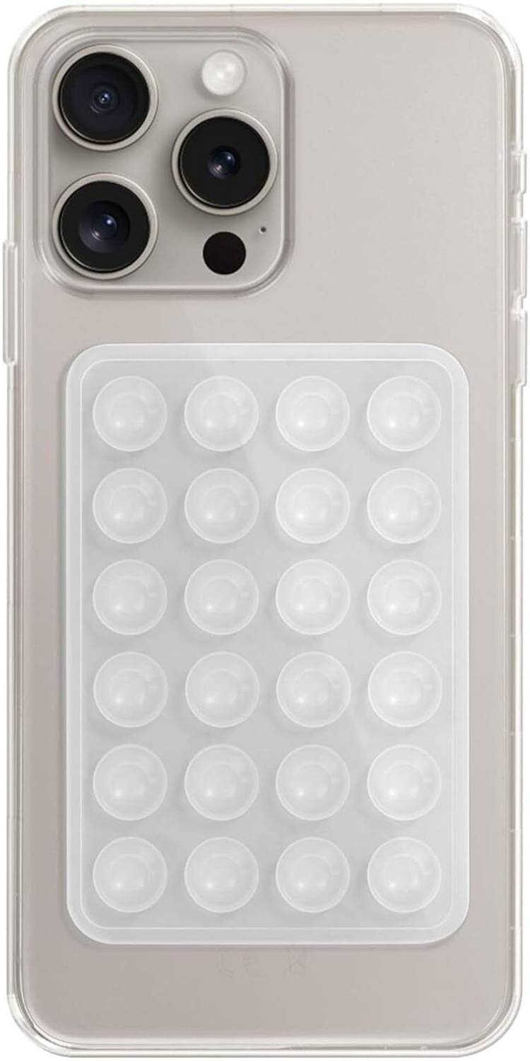 Aenoko Phone Suction Sticker, Silicone Suction Phone Case for Hands-Free |Chipku Mobile Skin