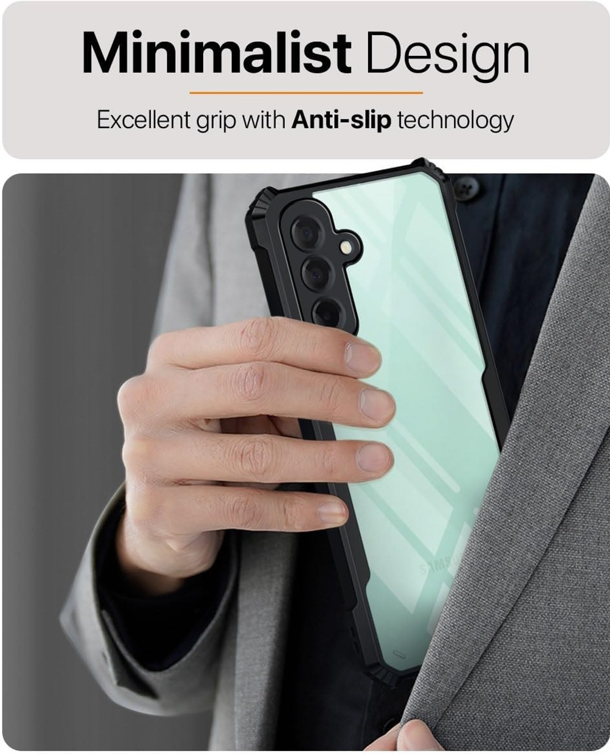Image of Flipkart SmartBuy Back Cover for Samsung Galaxy M47 5G