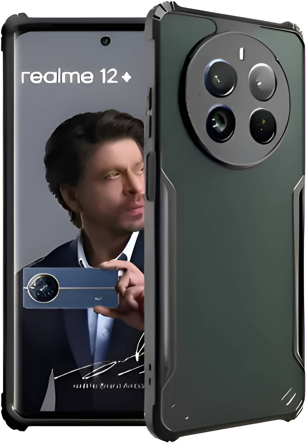 ALONZO Back Cover for RealMe 12 Plus 5G, RealMe P1 5G, RealMe Narzo 70 Pro 5G