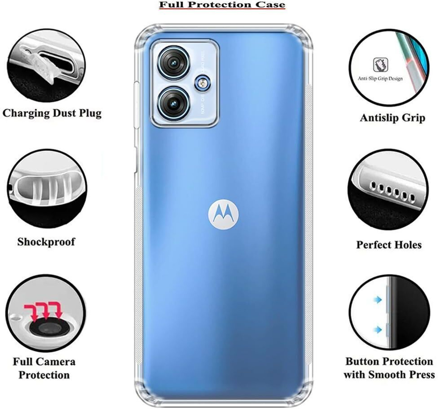 Image of Spinzzy Back Cover for MOTOROLA Moto G54 5G, MOTOROLA g64 5G