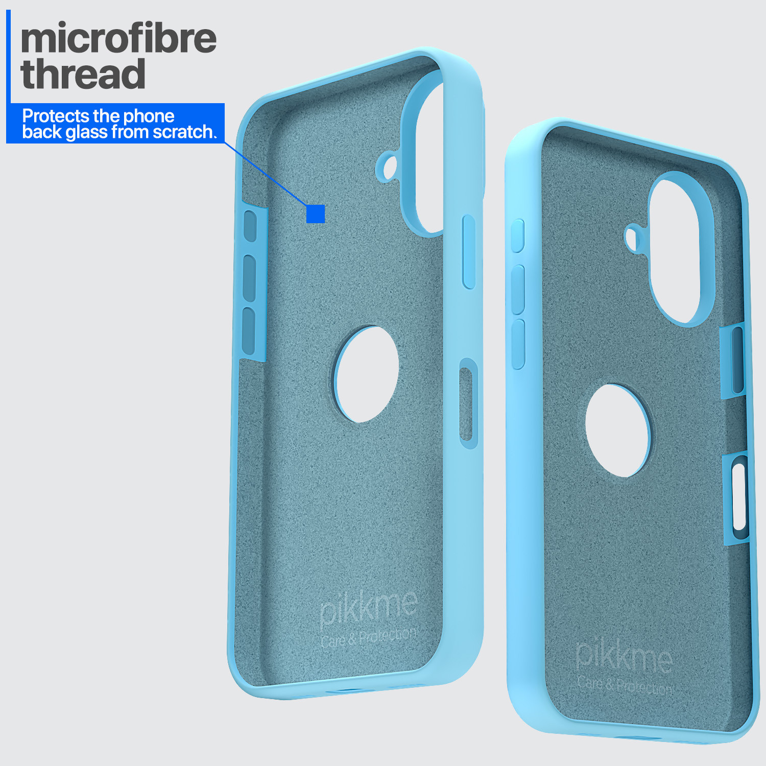 Image of Pikkme Back Cover for iPhone 16 Plus