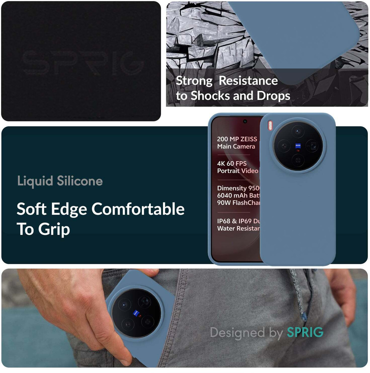 Image of Sprig Back Cover for Vivo X300 5G, vivo X300 5G