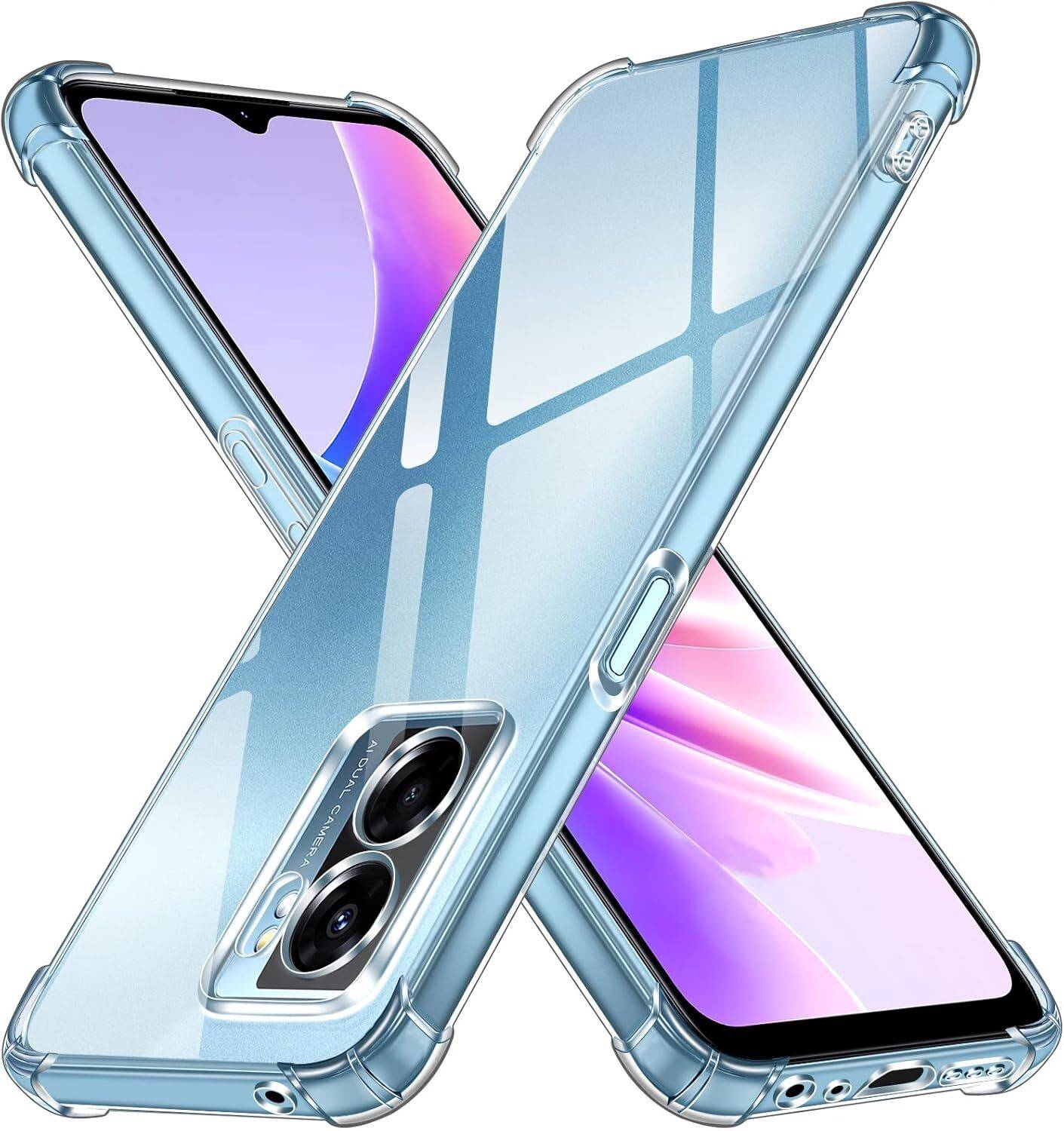 CLOYAAR Back Cover for Oppo K10 5G / Narzo 50 5G / Oppo A57 5G