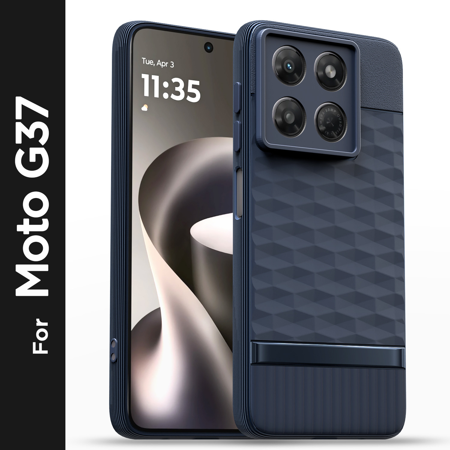 Image of Flipkart SmartBuy Back Cover for Motorola Moto G37 5G