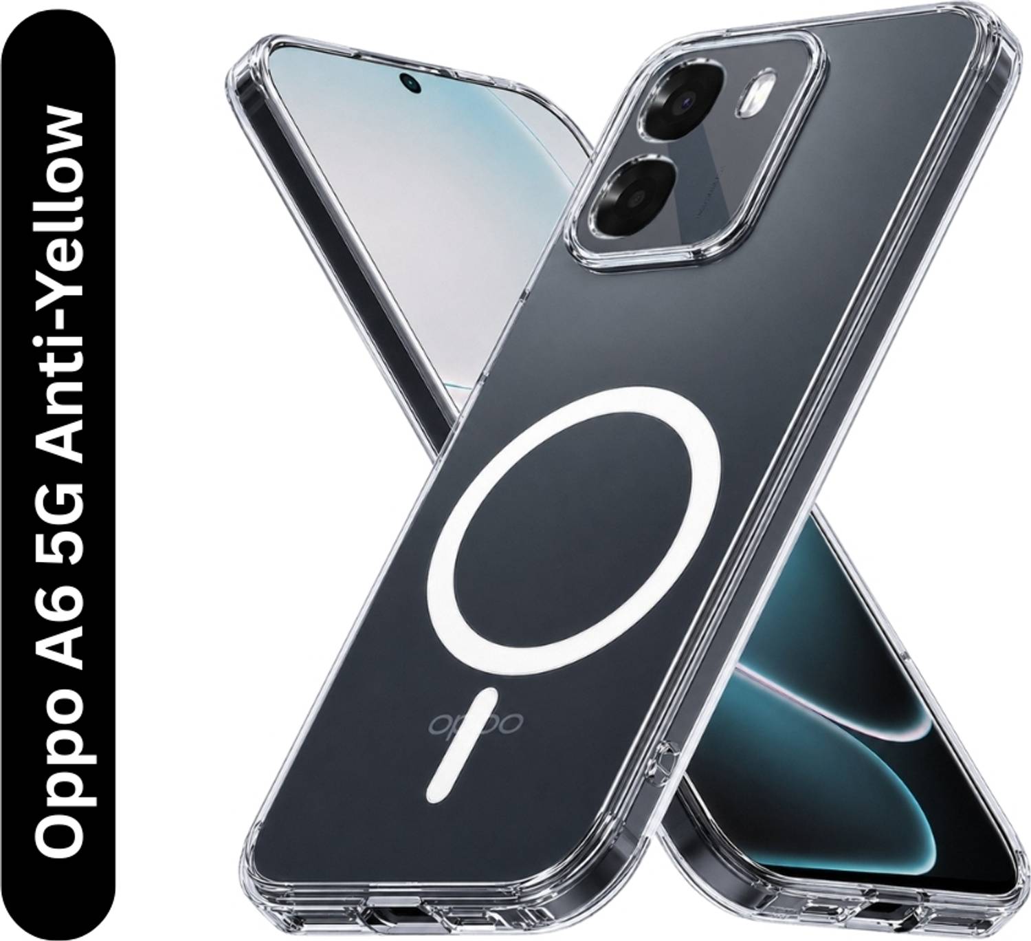 Fablue Anti Yellow Back Cover for Oppo A6 5G