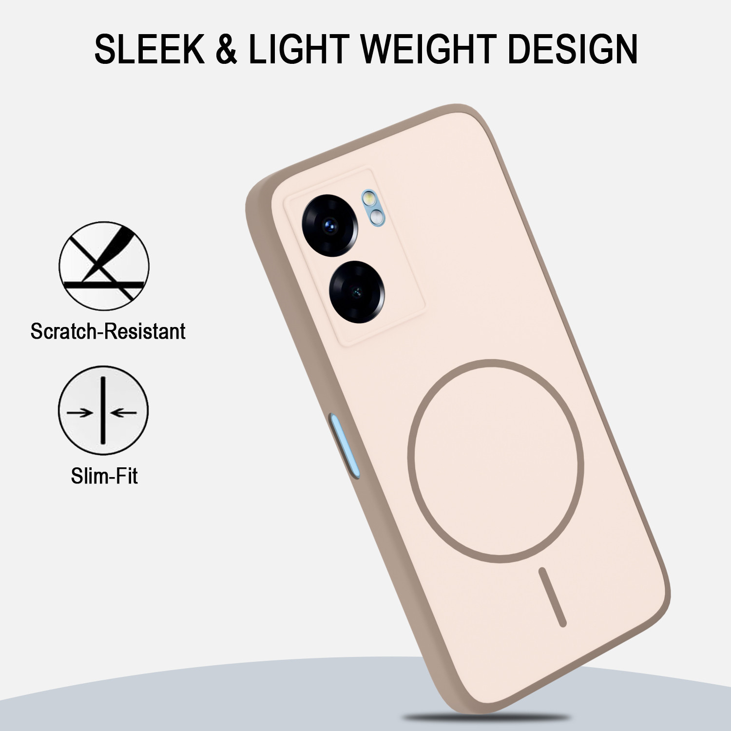 Image of KartV Back Cover for Oppo K10 5G