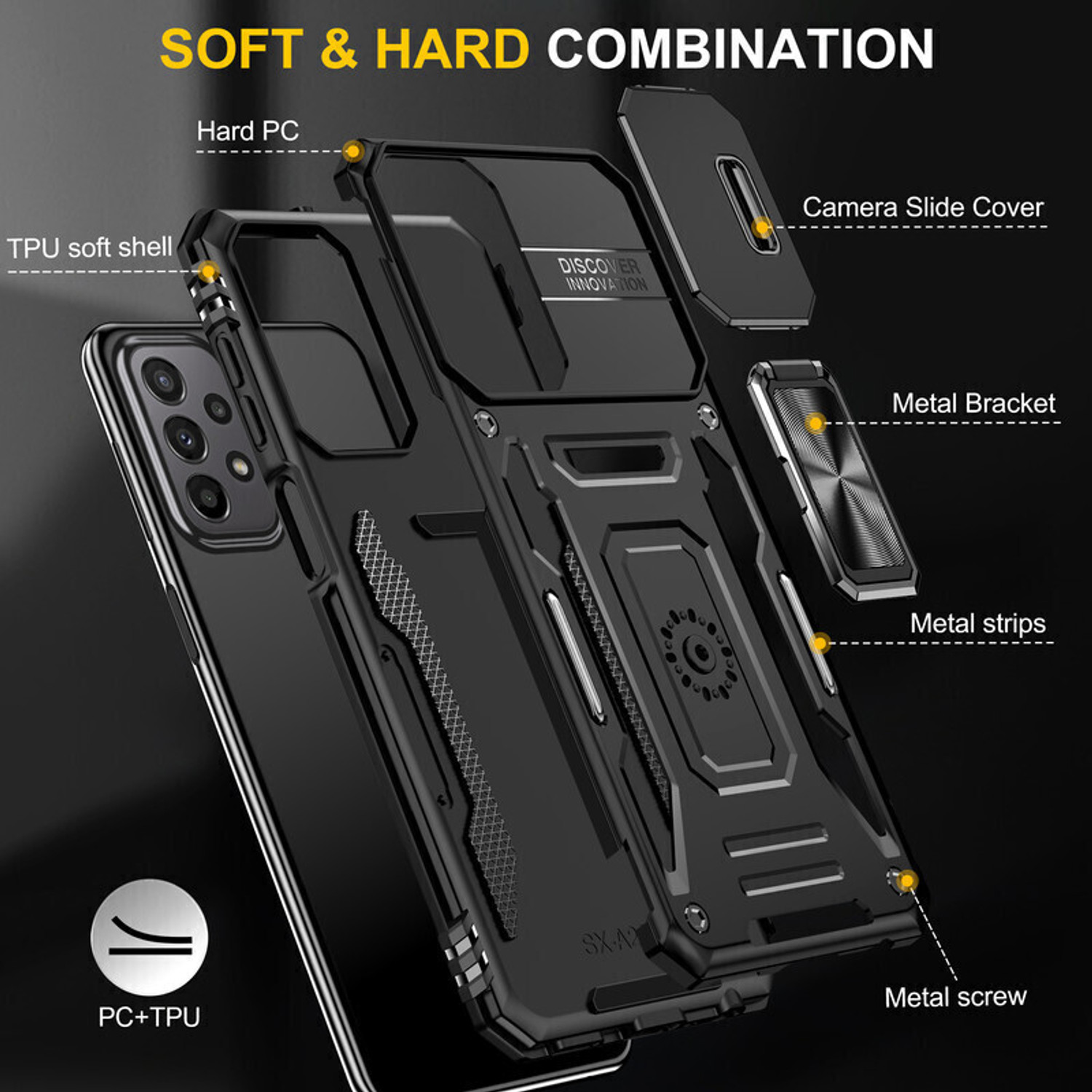 Image of Cover Alive Back Cover for Samsung A23