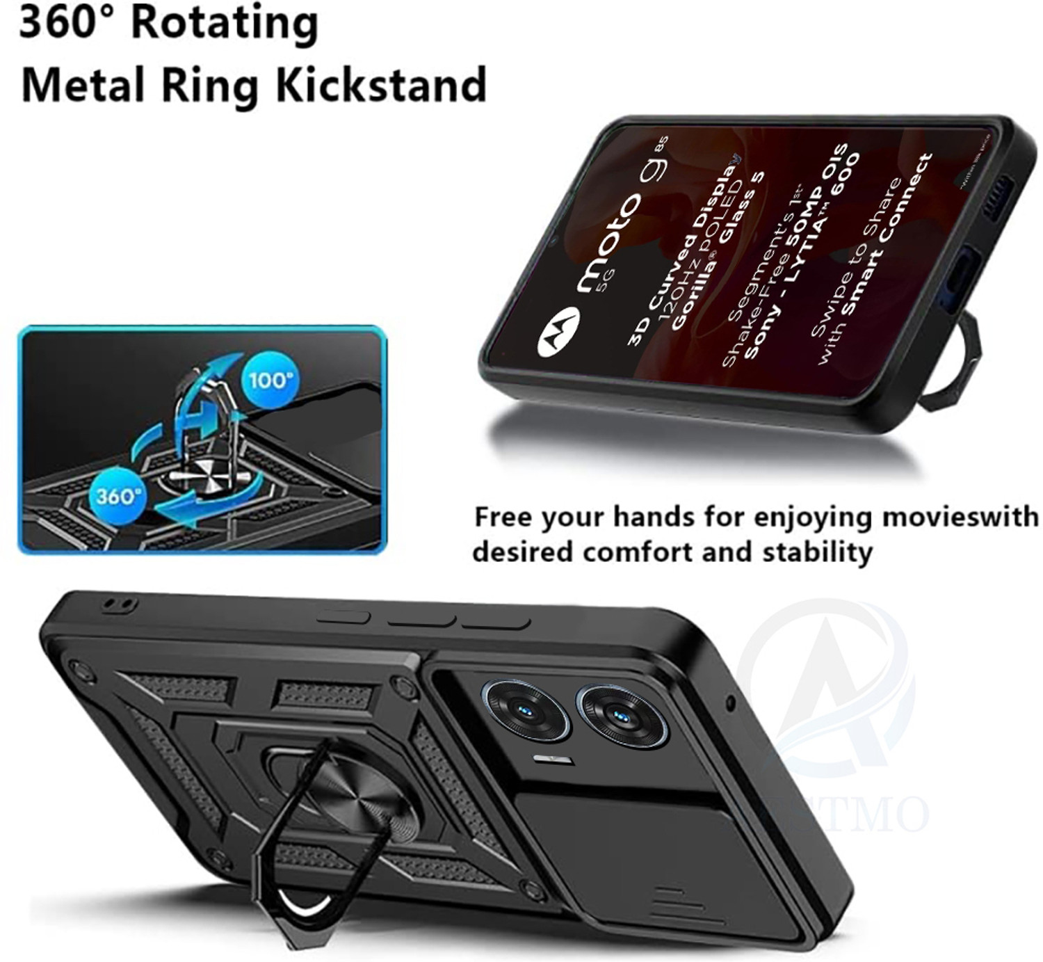 Image of KaseMast Back Cover for MOTOROLA G85 5G