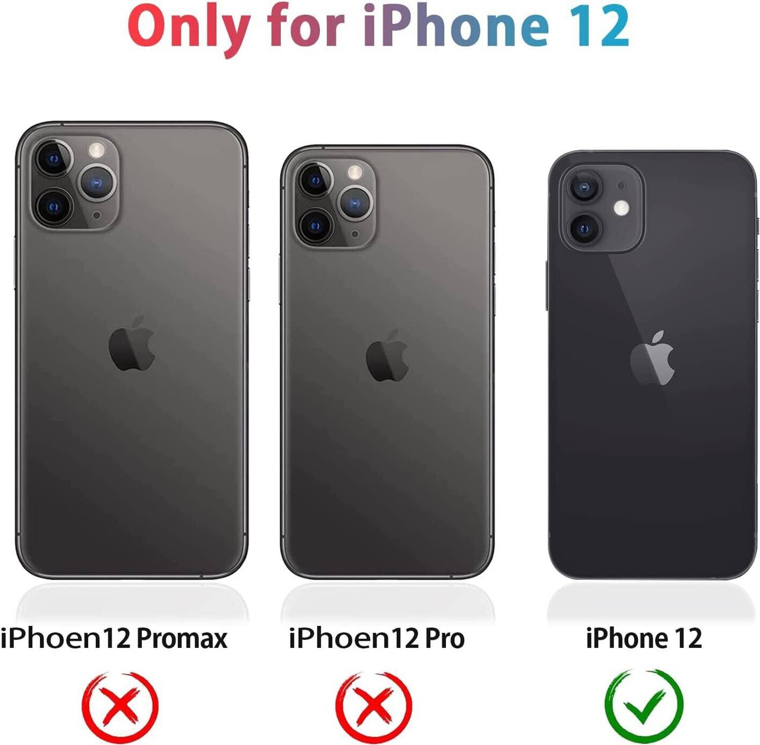 Luxury Leather Back Cover for Apple iPhone 12 - Image 3