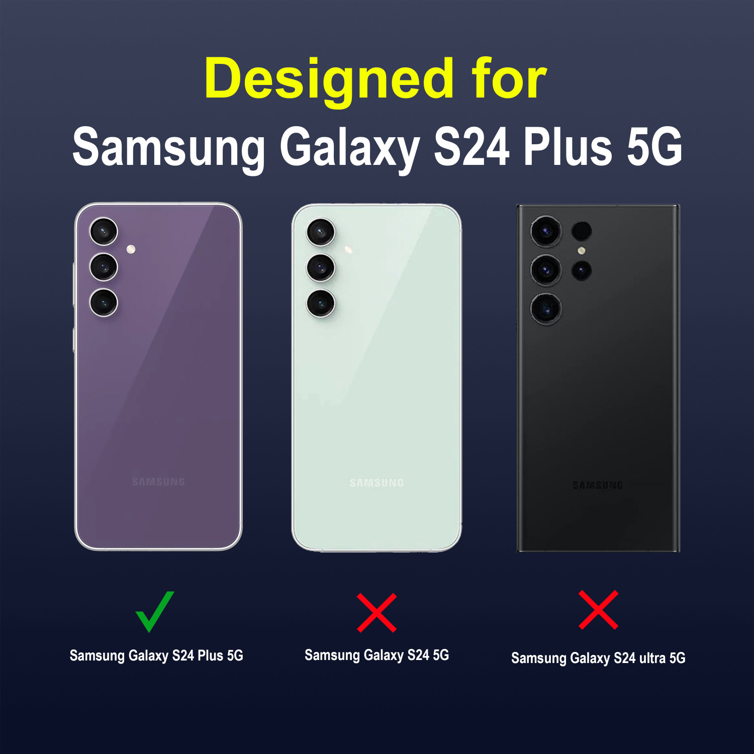 Image of GLOBAL NOMAD Back Cover for Samsung Galaxy S24 Plus 5G