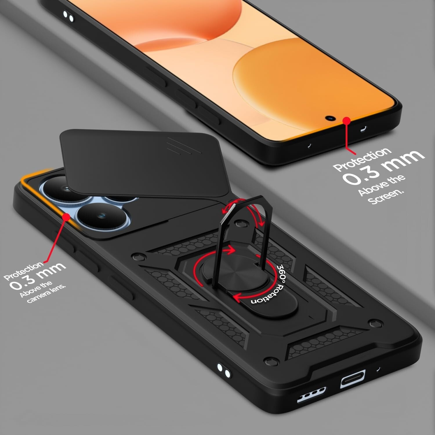 Image of Fablue Back Cover for RealMe P4 Pro 5G