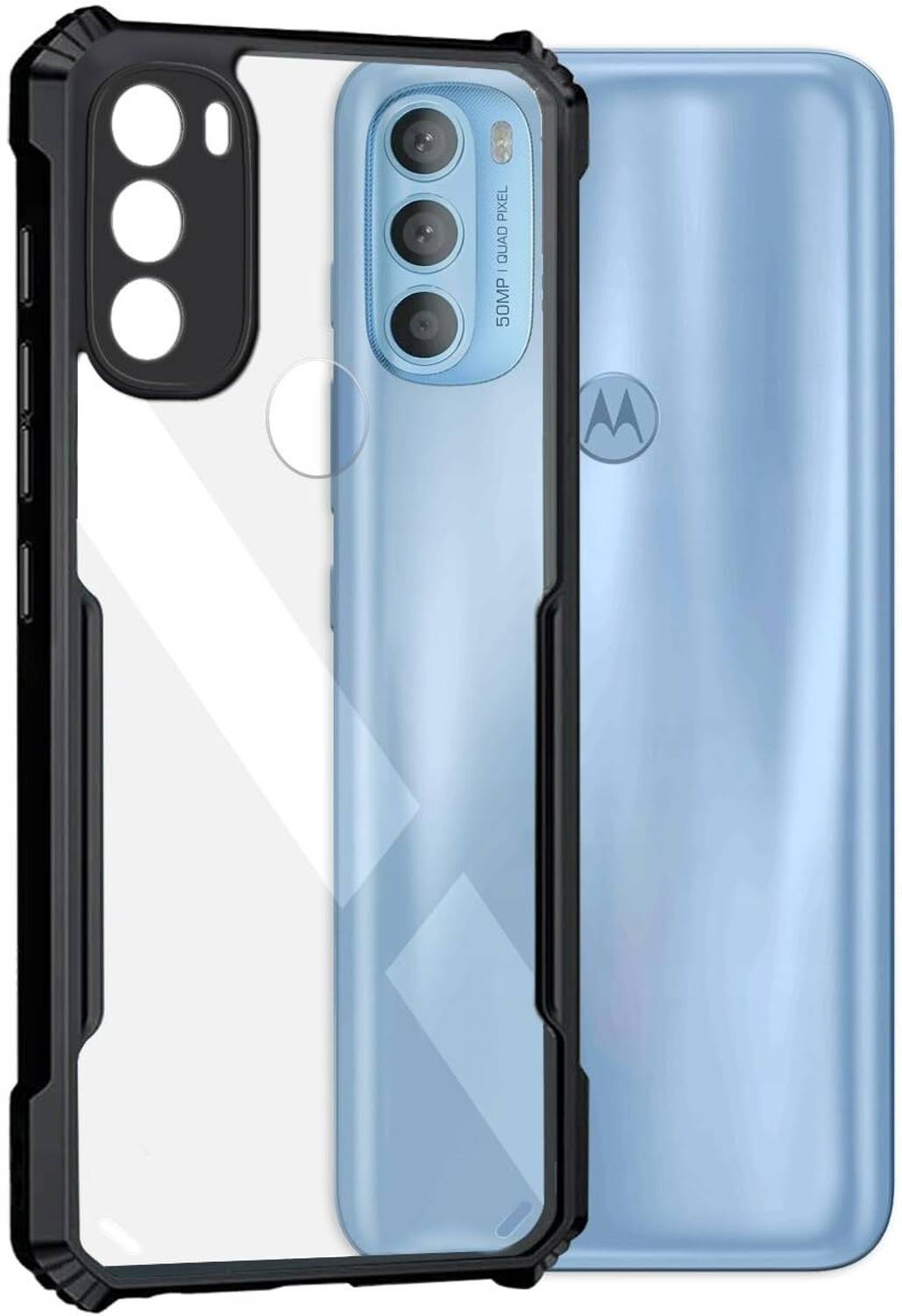 Celltown Back Cover for Motorola Moto G71 5G Black - Image 2