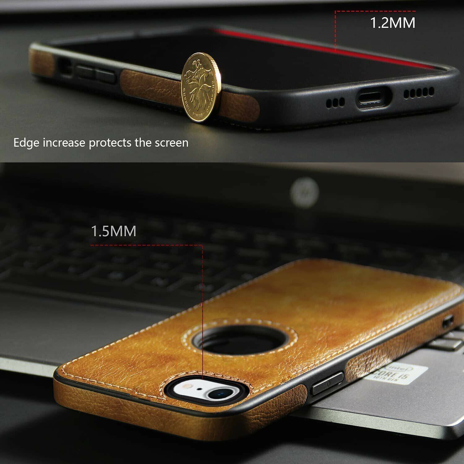 Bonqo Back Cover for iPhone 7 Brown - Image 5
