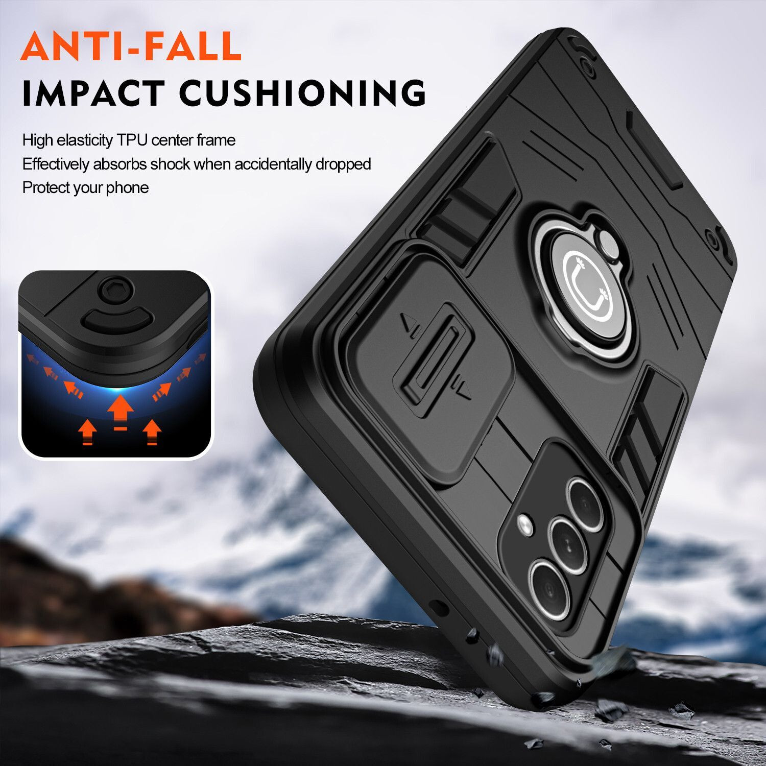 Image of YUWOO Back Cover for SAMSUNG Galaxy A55 5G