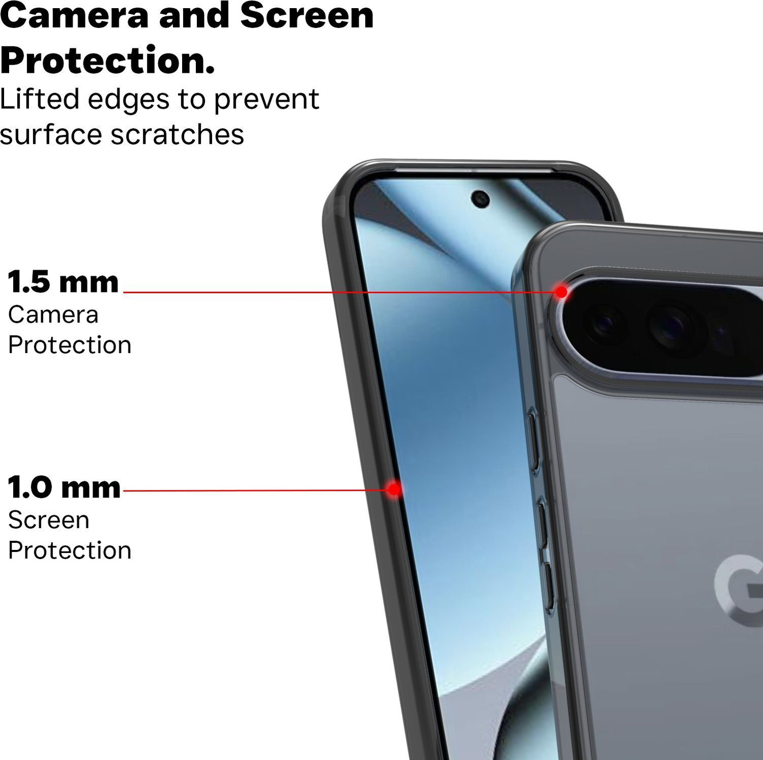 Image of RIGGEAR Back Cover for Google Pixel 10, Google Pixel 10 Pro (Transparent, Shock Proof, Pack of: 1)