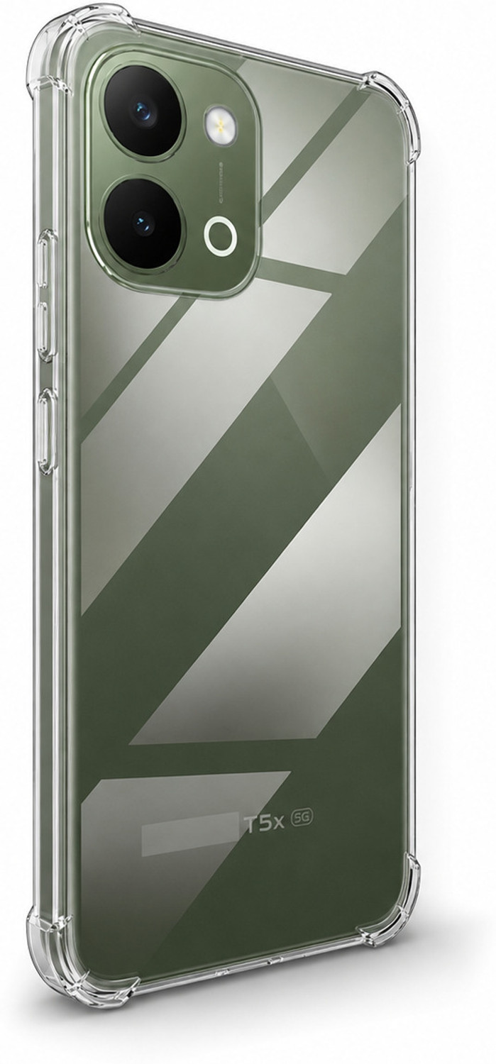 Image of FlexiShield Back Cover for iQOO Z11X 5G / Vivo T5X 5G / Vivo Y31D 5G Transparent TPU Case