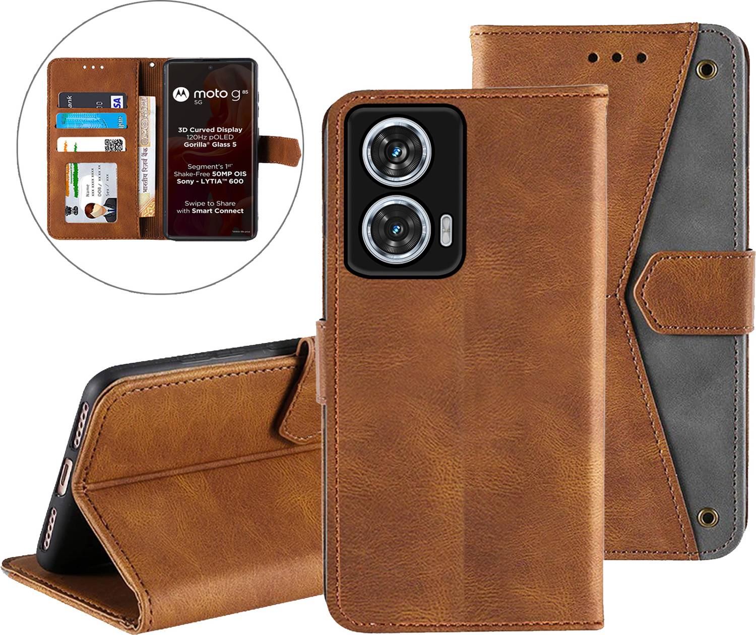 Autofocus Back Cover for Motorola G85 5G