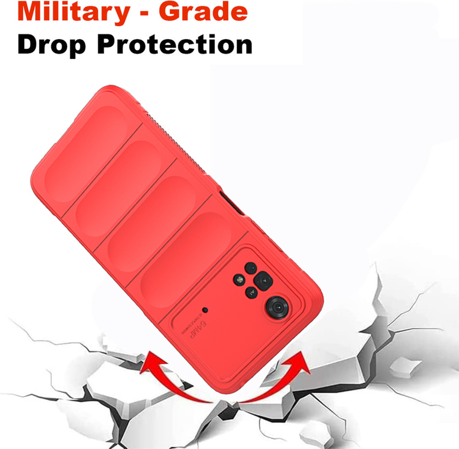 Image of Casotec Back Cover for Poco M4 Pro 4G, Mi Redmi Note 11 4G, Mi Redmi Note 11S 4G