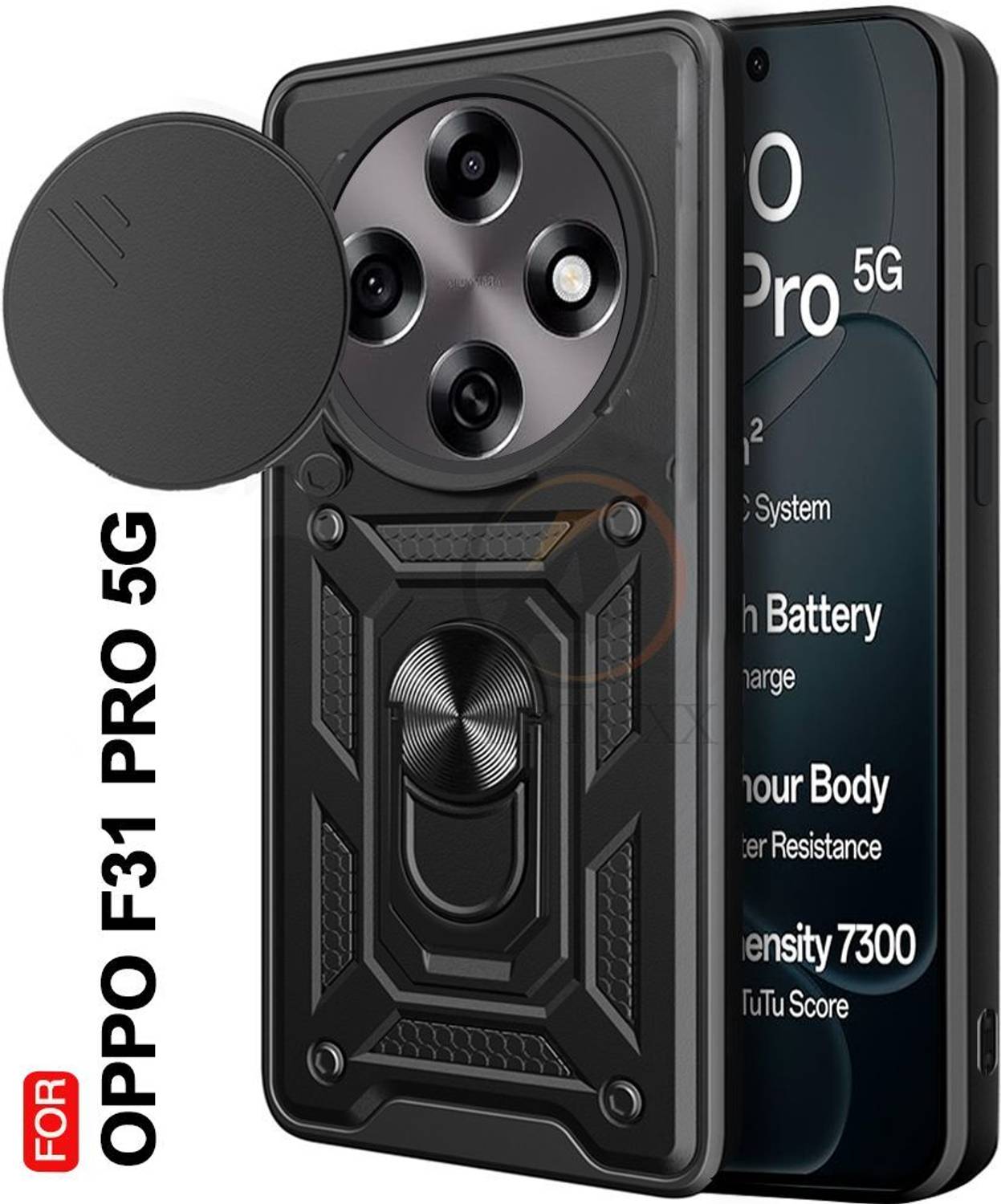 AERTOXX Back Cover for Oppo F31 Pro 5G