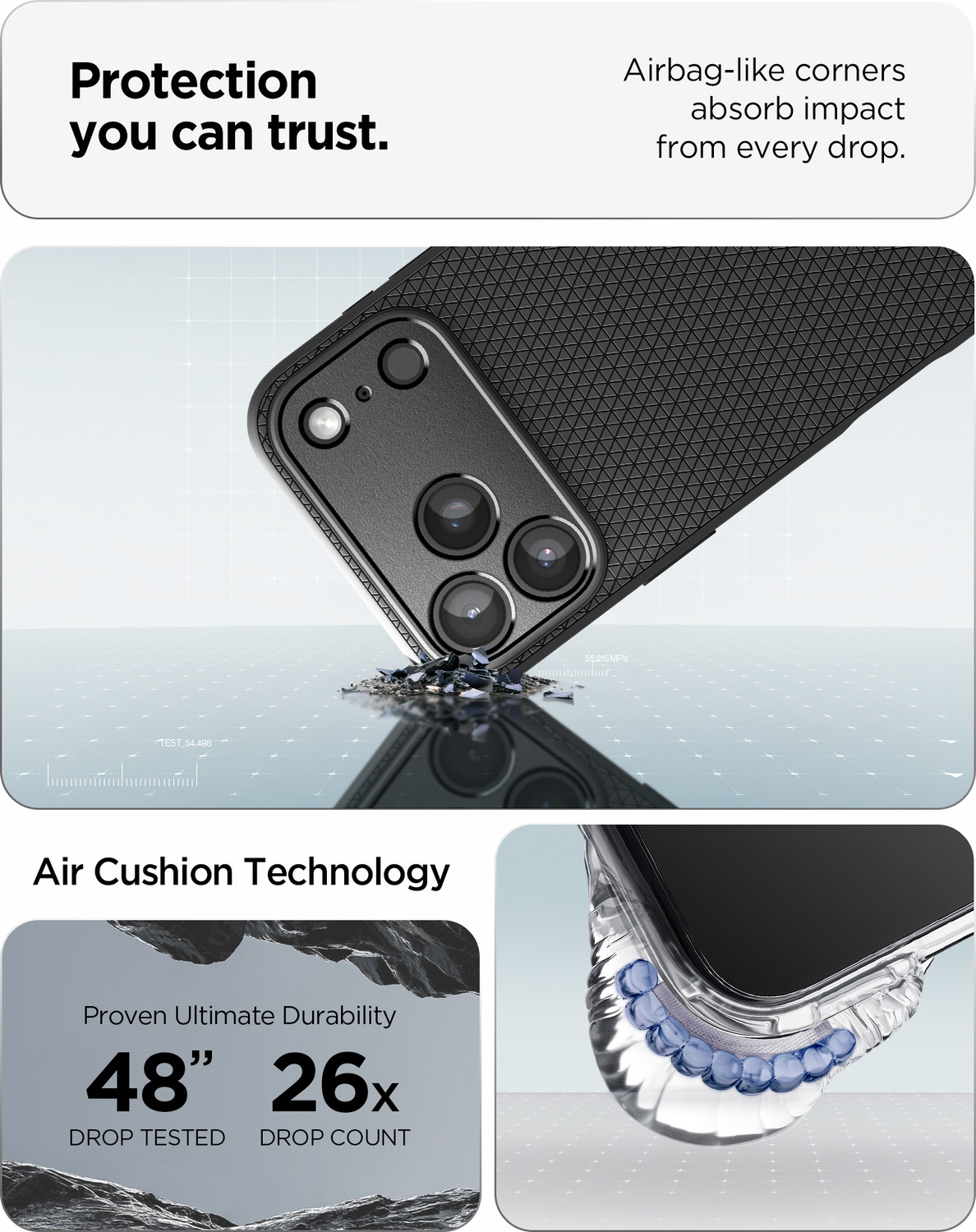 Image of Spigen Back Cover for iPhone 17 Pro Max
