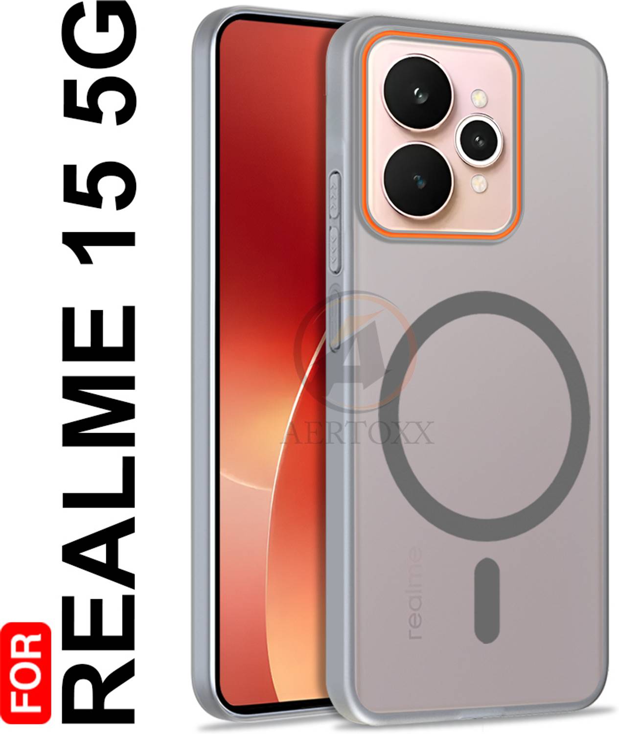 AERTOXX Back Cover for Realme 15 5G