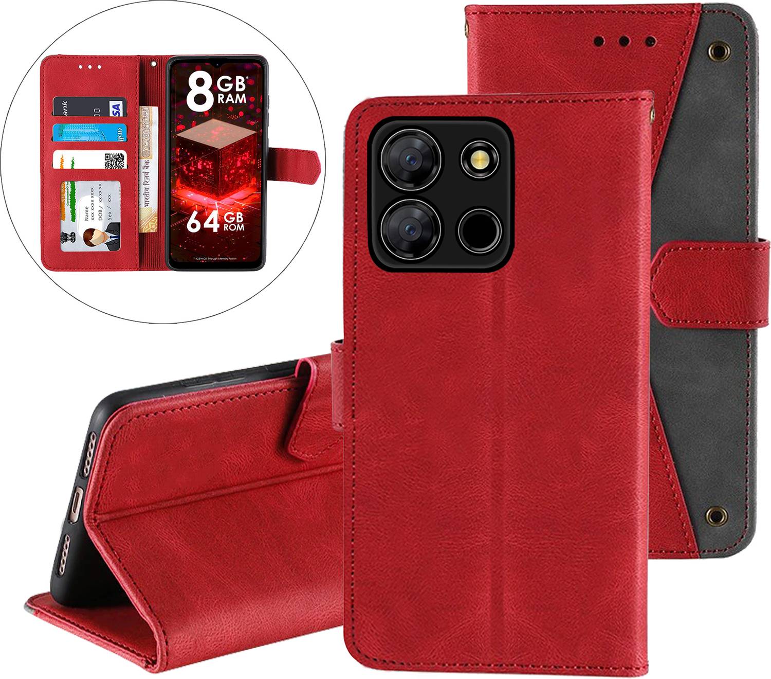 Autofocus Back Cover for Itel A60s