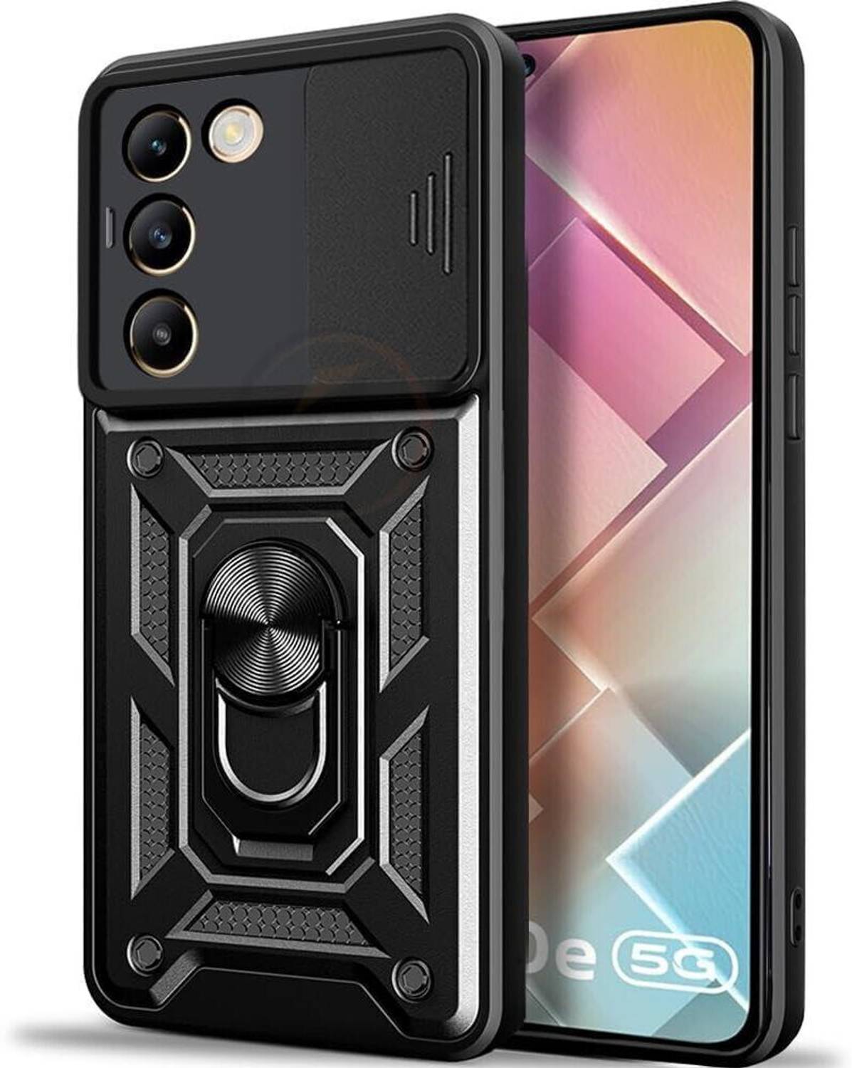 AIBEX Back Cover for Vivo T3 5G, Vivo Y200e 5G