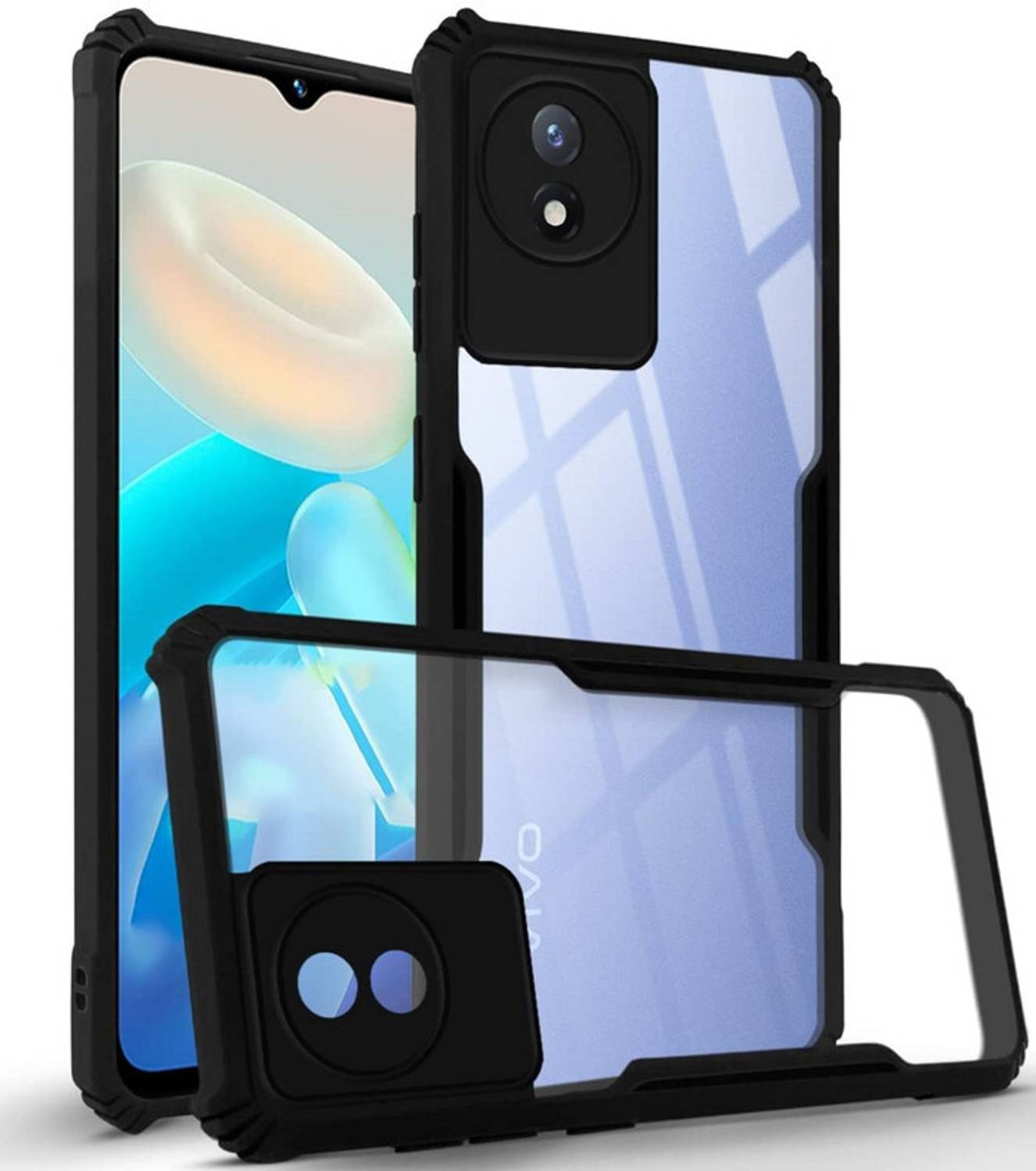 aadhvik Back Cover for Vivo Y02T