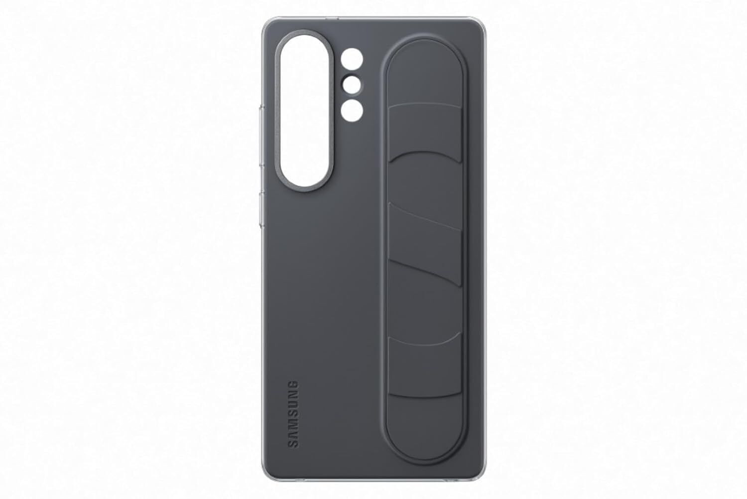 Image of Samsung Back Cover for SAMSUNG Galaxy S25 Ultra Standing Grip Case, Black