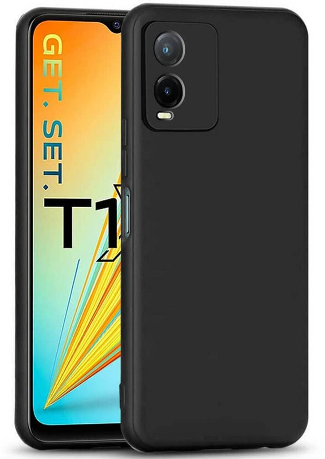 KIRBHG Back Cover for Vivo T1X