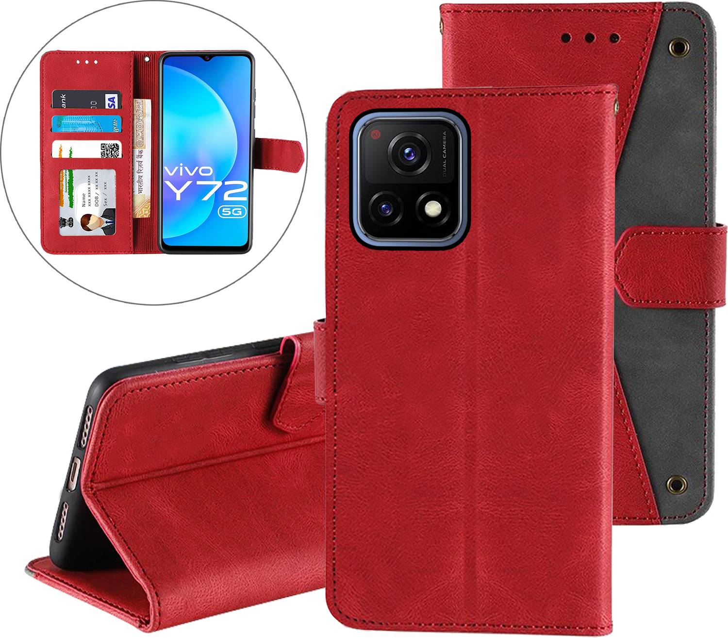 Autofocus Back Cover for Vivo Y72 5G
