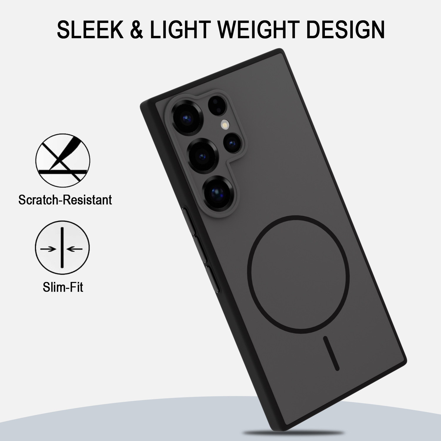Image of KartV Back Cover for Samsung Galaxy S23 Ultra 5G