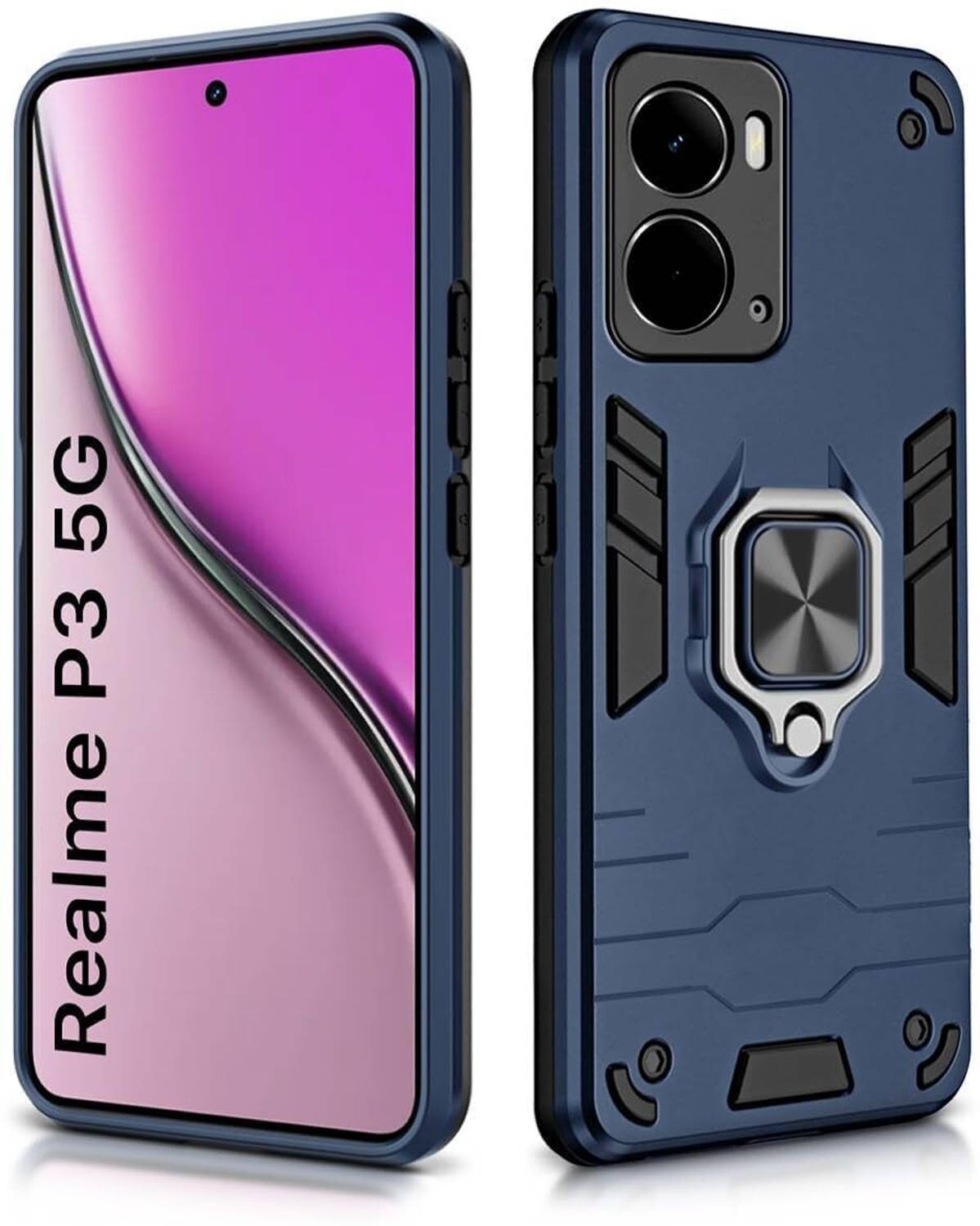 AIBEX Back Cover for realme P3 5G Blue - Image 2