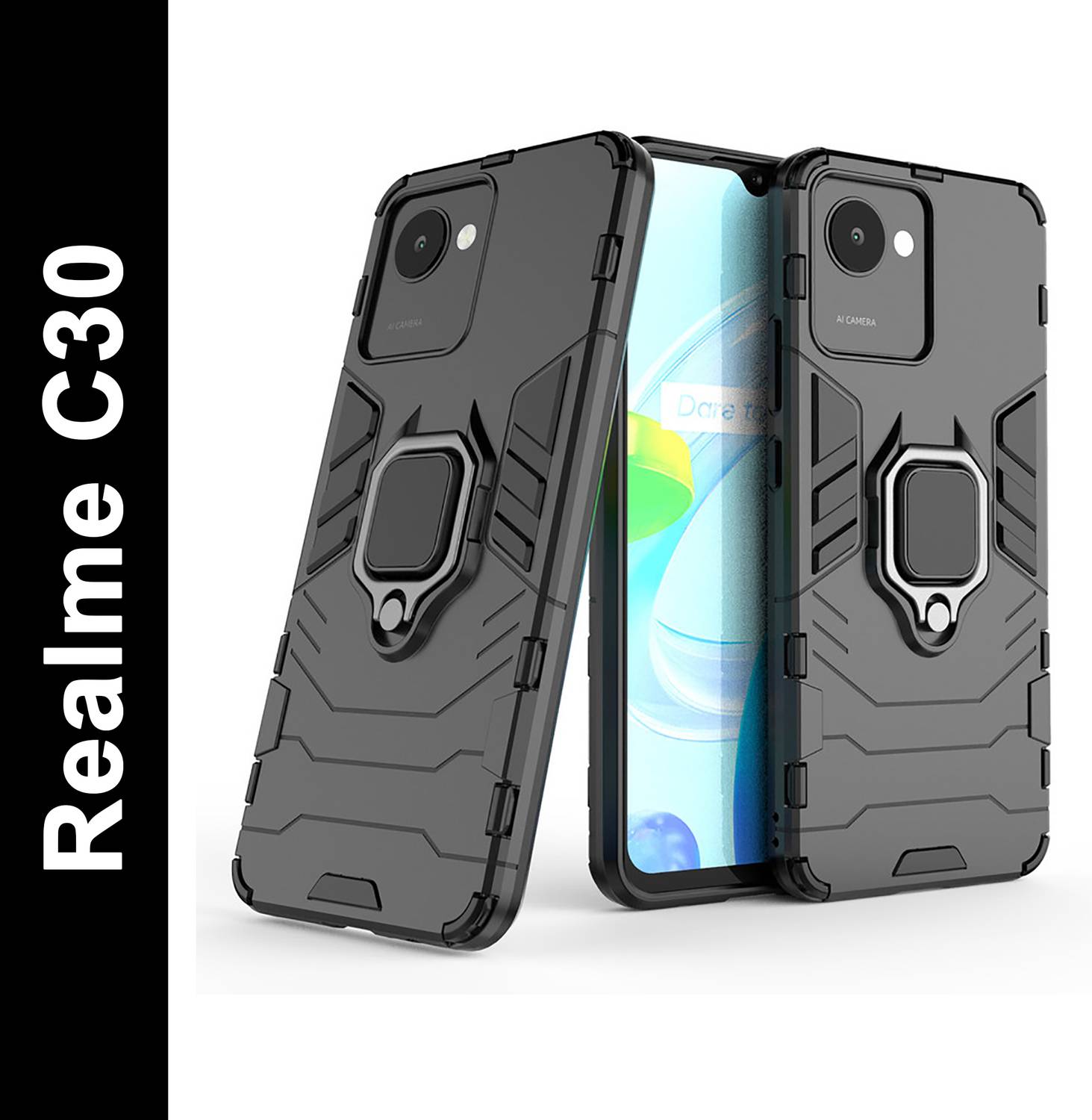 Cover Alive Back Cover for Realme C30
