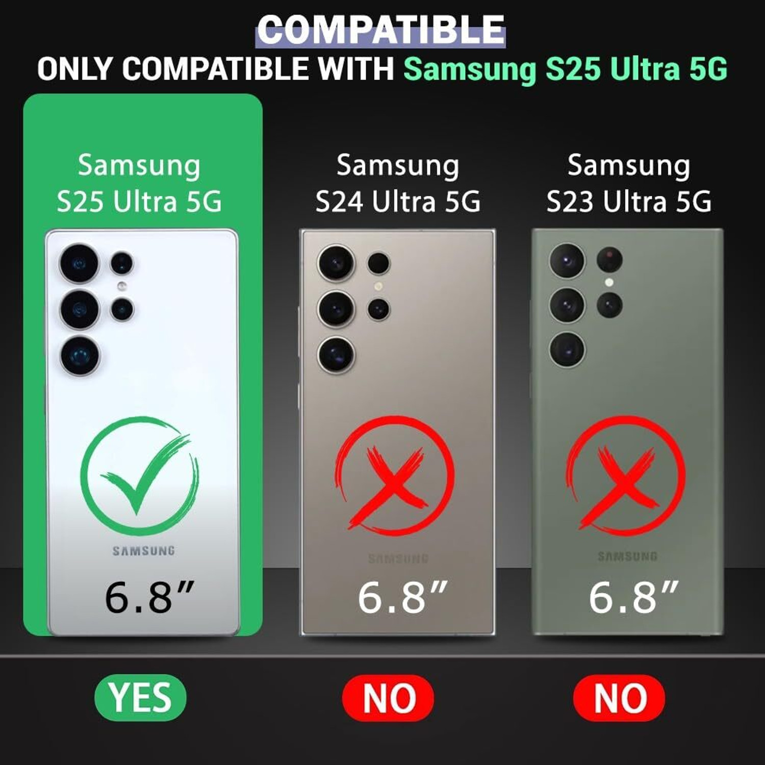 Image of SMARTCASE Back Cover for SAMSUNG Galaxy S25 Ultra 5G