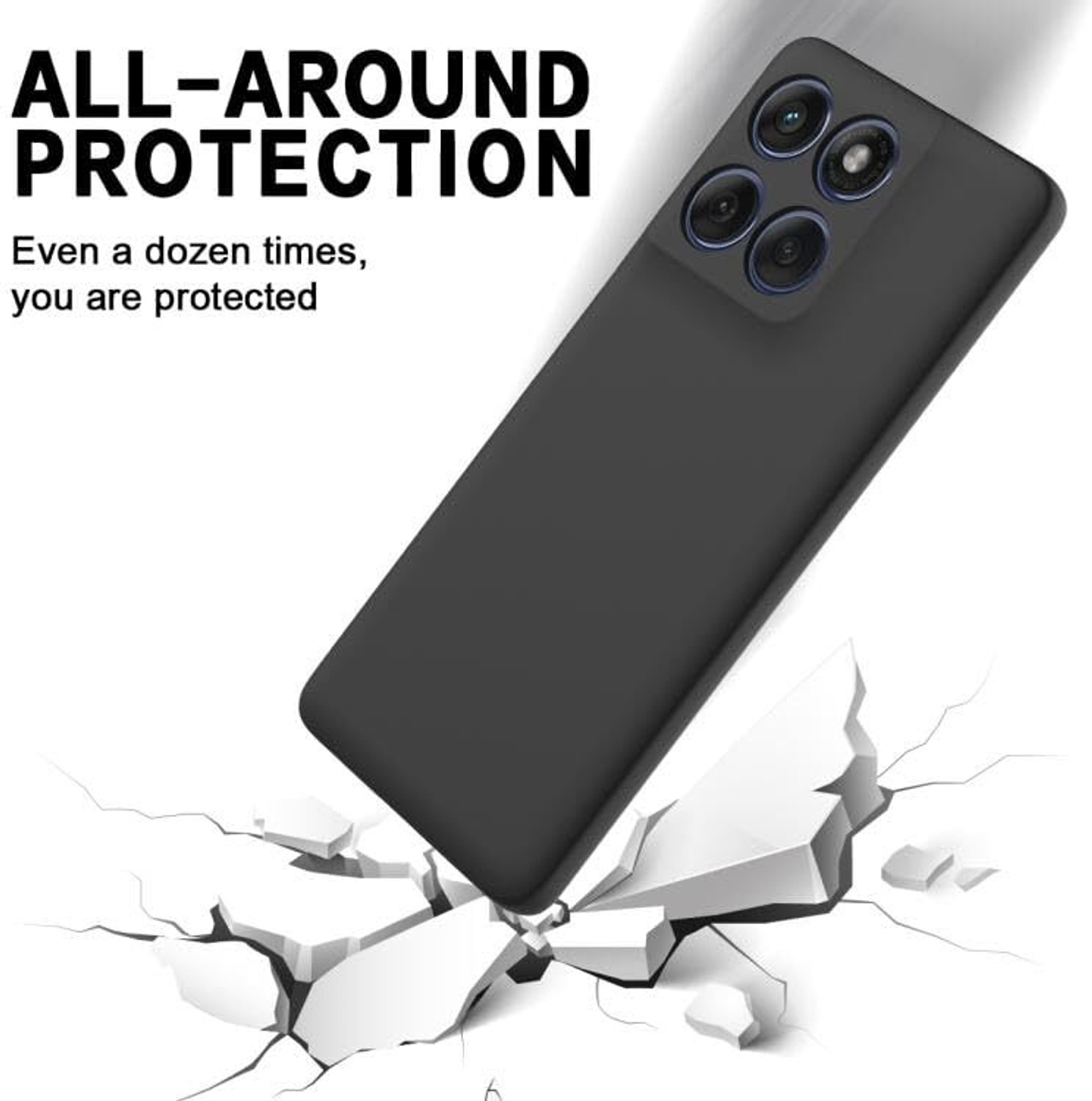 Image of TheApallio Back Cover for Motorola G67 Power, MotorolaG57 Power 5G