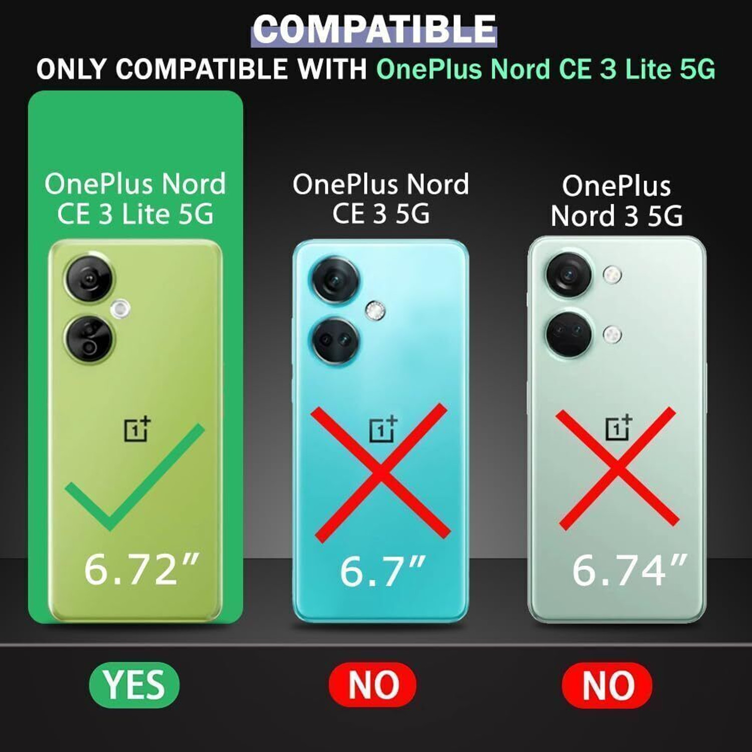 Image of AIBEX Flip Cover for OnePlus Nord CE 3 Lite 5G|Premium Leather Finish|Magnetic Closure|Kickstand Feature