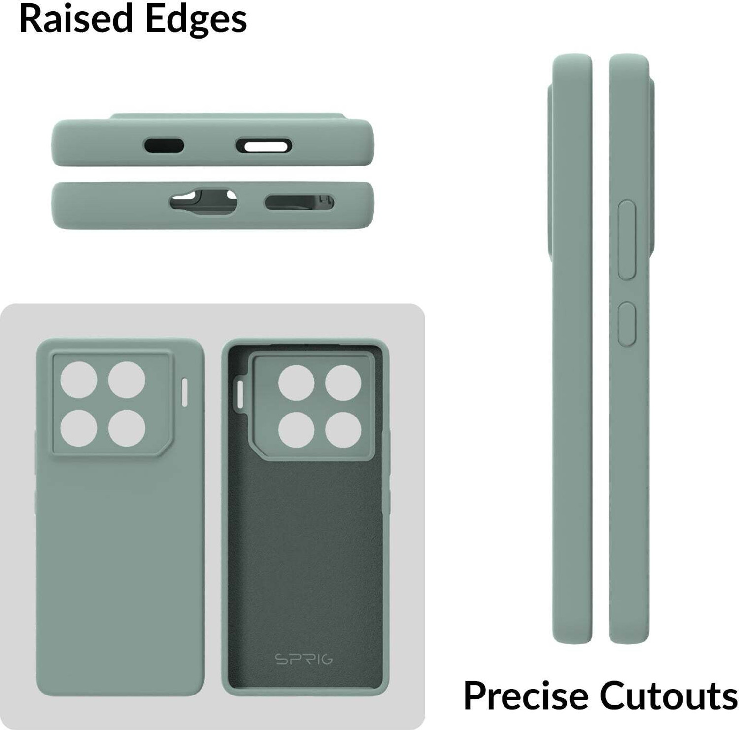 Image of Sprig Back Cover for Infinix GT 20 Pro:Infinix GT 20 Pro 5G, GT 20 Pro