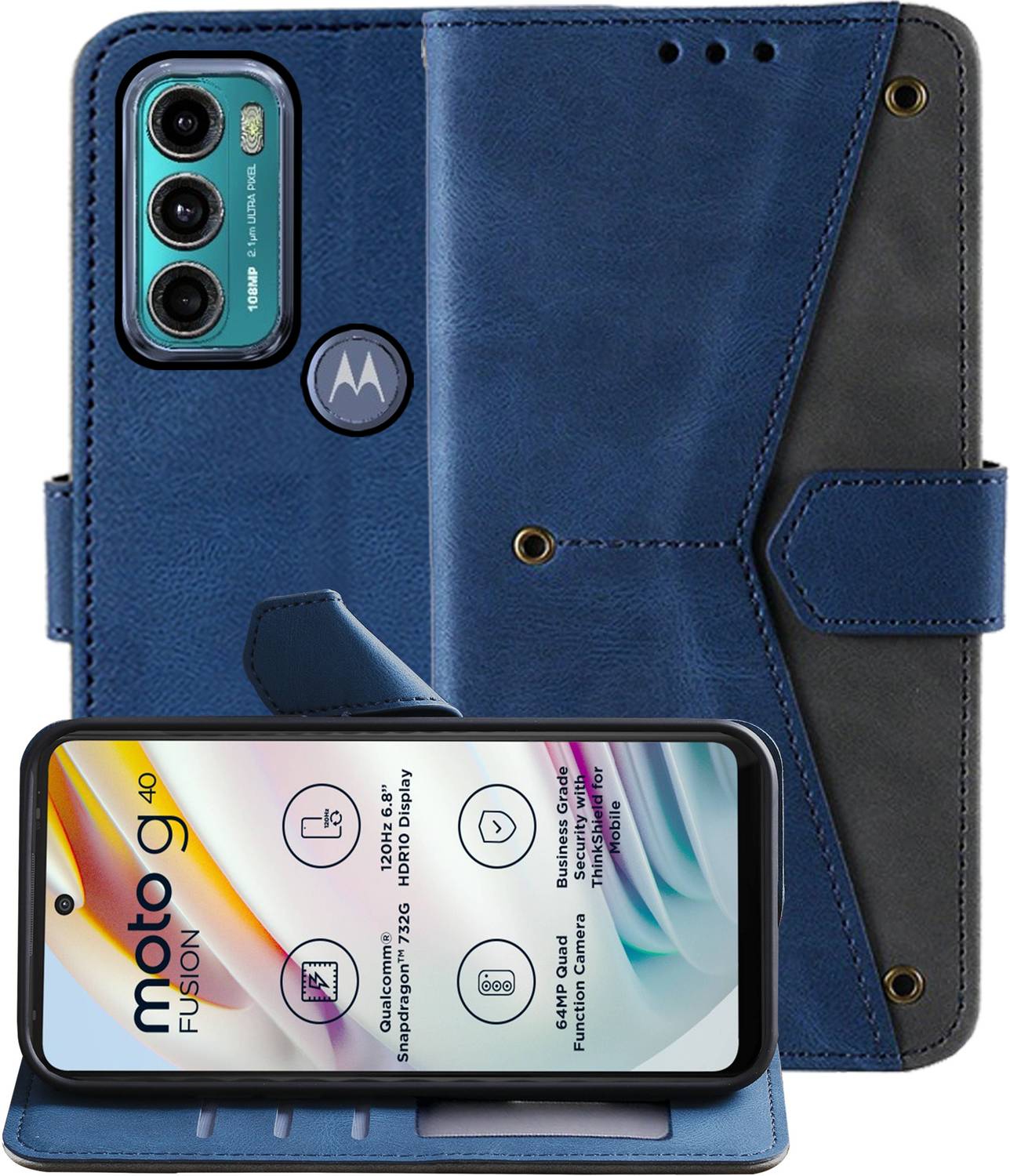 Autofocus Back Cover for Motorola G40 Fusion
