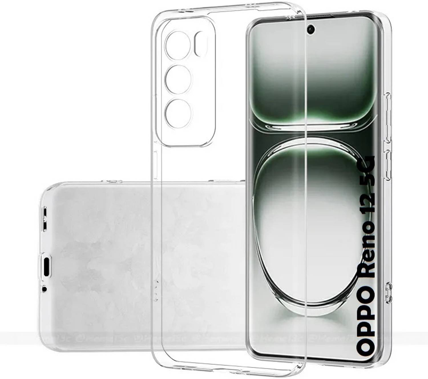 Aaralhub Back Cover for Oppo Reno 12 Pro 5G