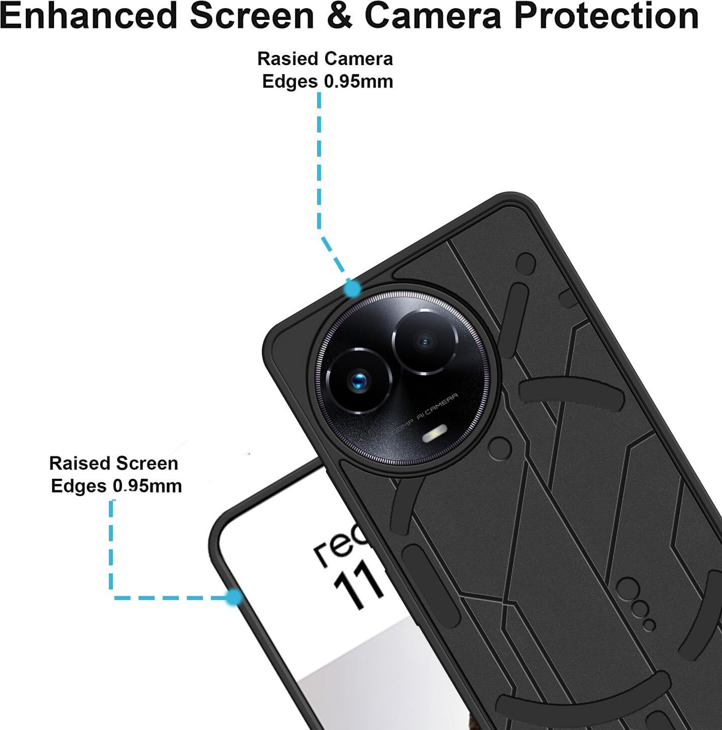 Image of Wellchoice Back Cover for realme 11x 5G