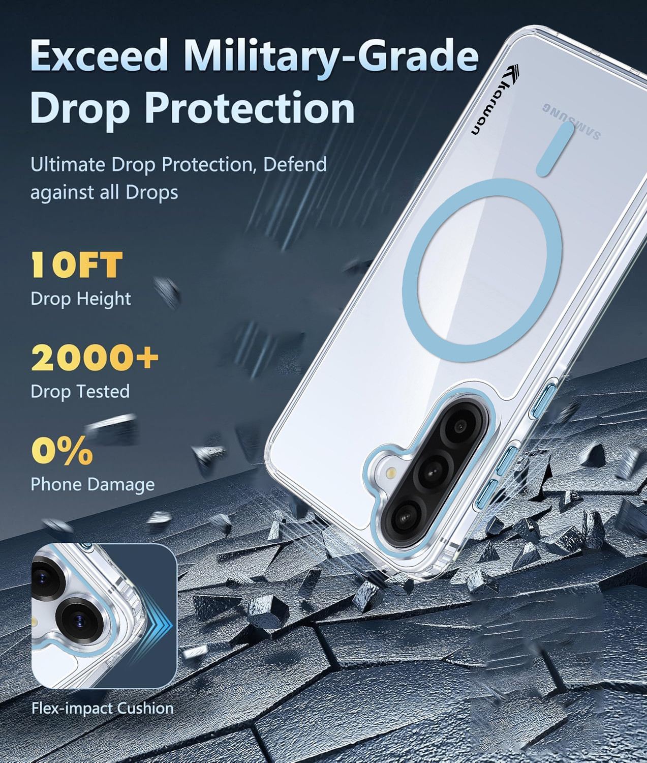 Image of KARWAN Back Cover for Samsung Galaxy A36 /A56