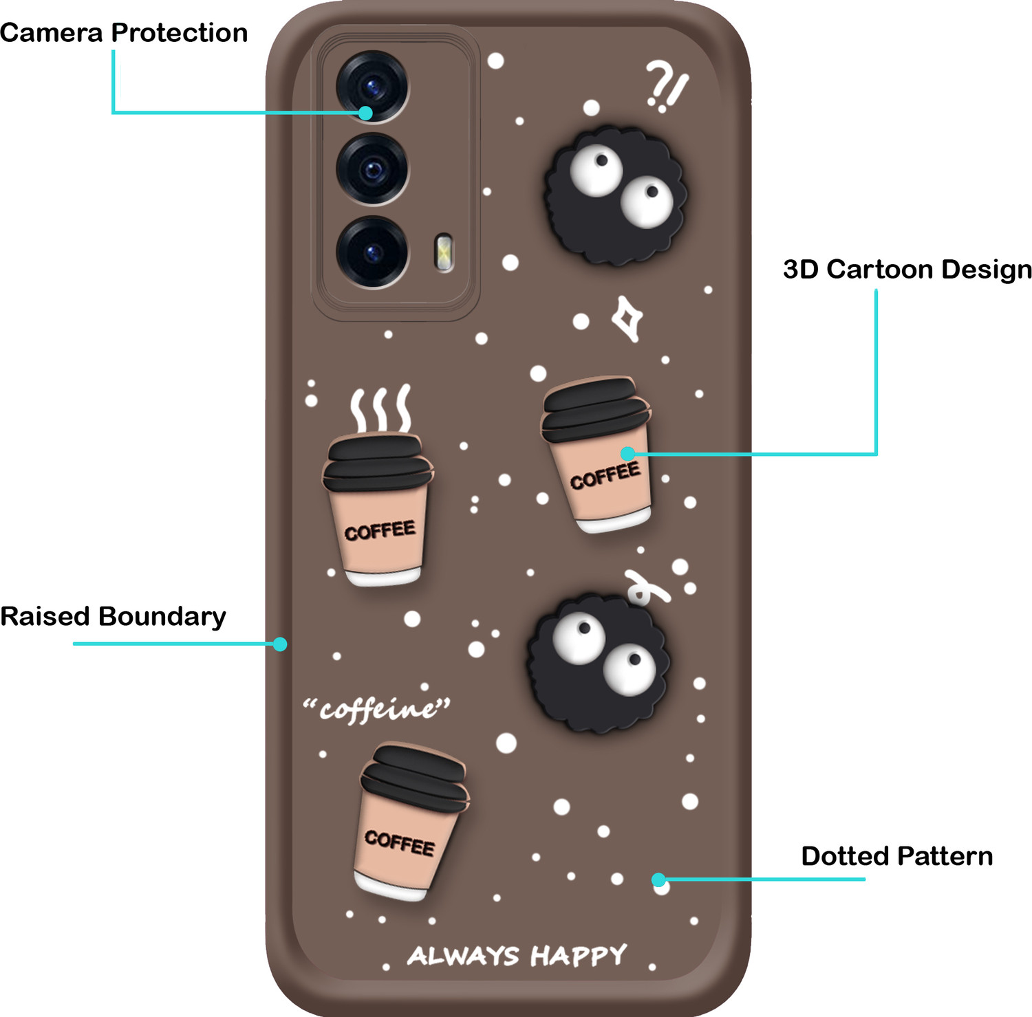 Image of BOZTI Back Cover for IQOO Z5