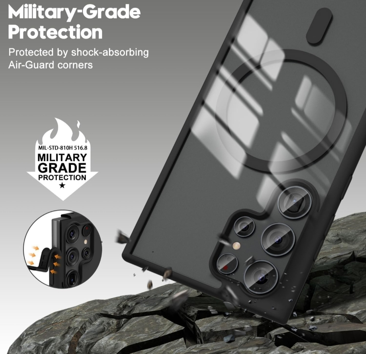 Image of i S Back Cover for Wireless Charging Support