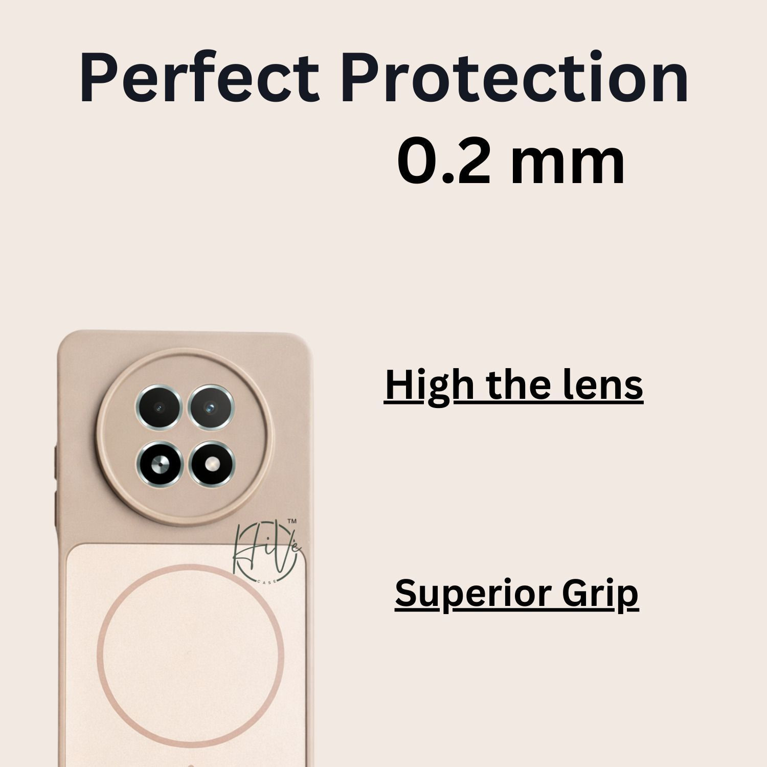 Image of Hive Back Cover for Realme 12 5G, realme 13 5G, Realme 12X 5G, Realme C65 5G, Narzo 70X