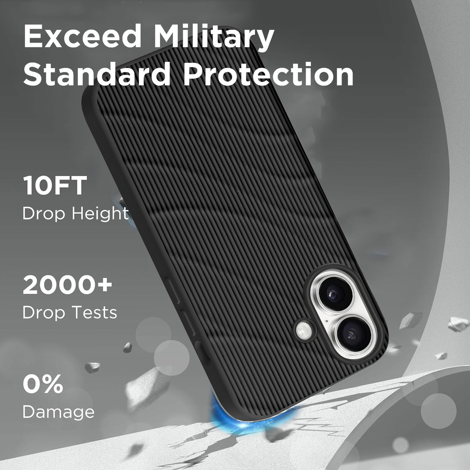 Image of DARKFIT Back Cover for Apple iPhone 16