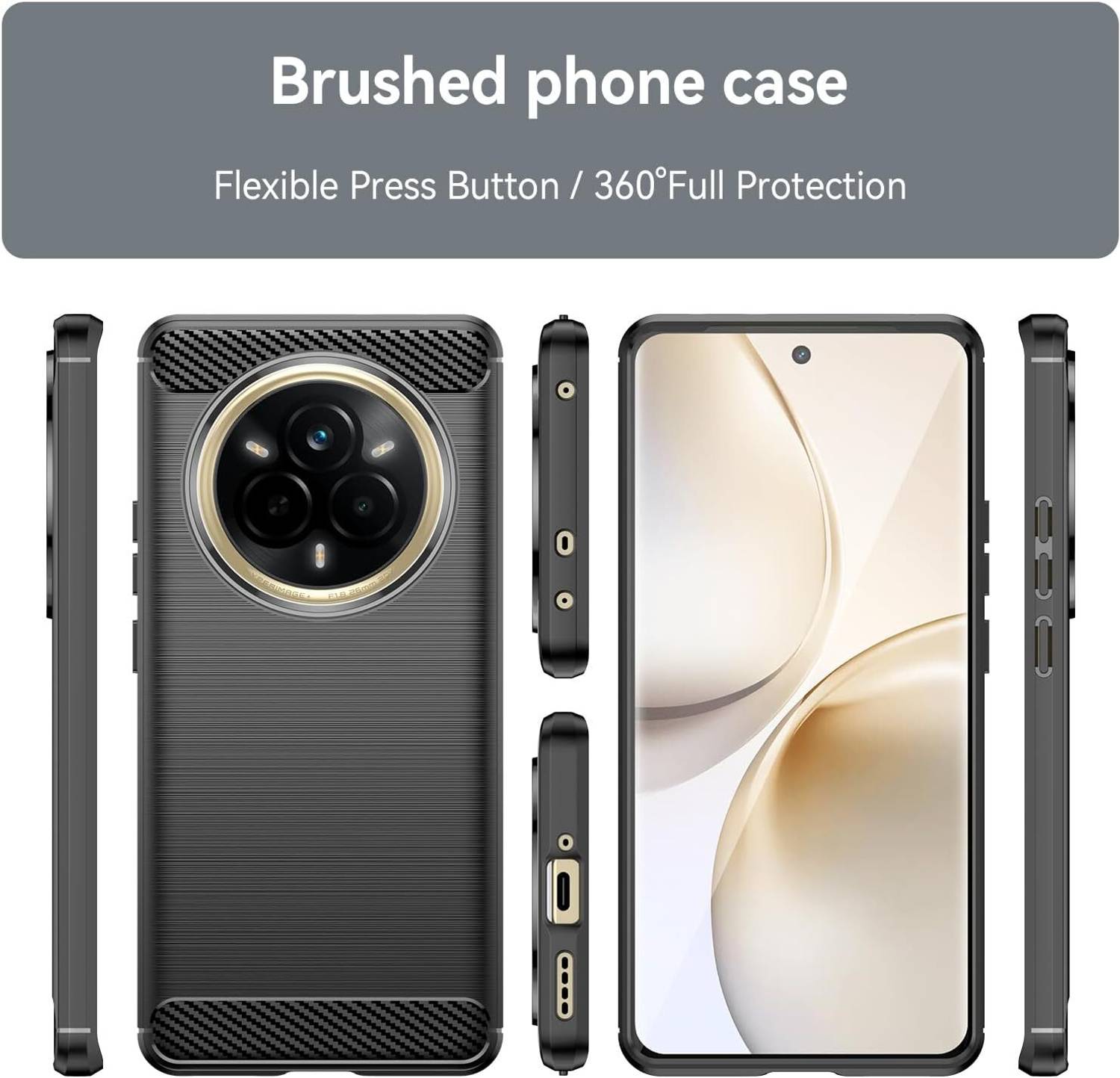 Lustree Realme 14 Pro+ Zebra TPU Case - Image 2