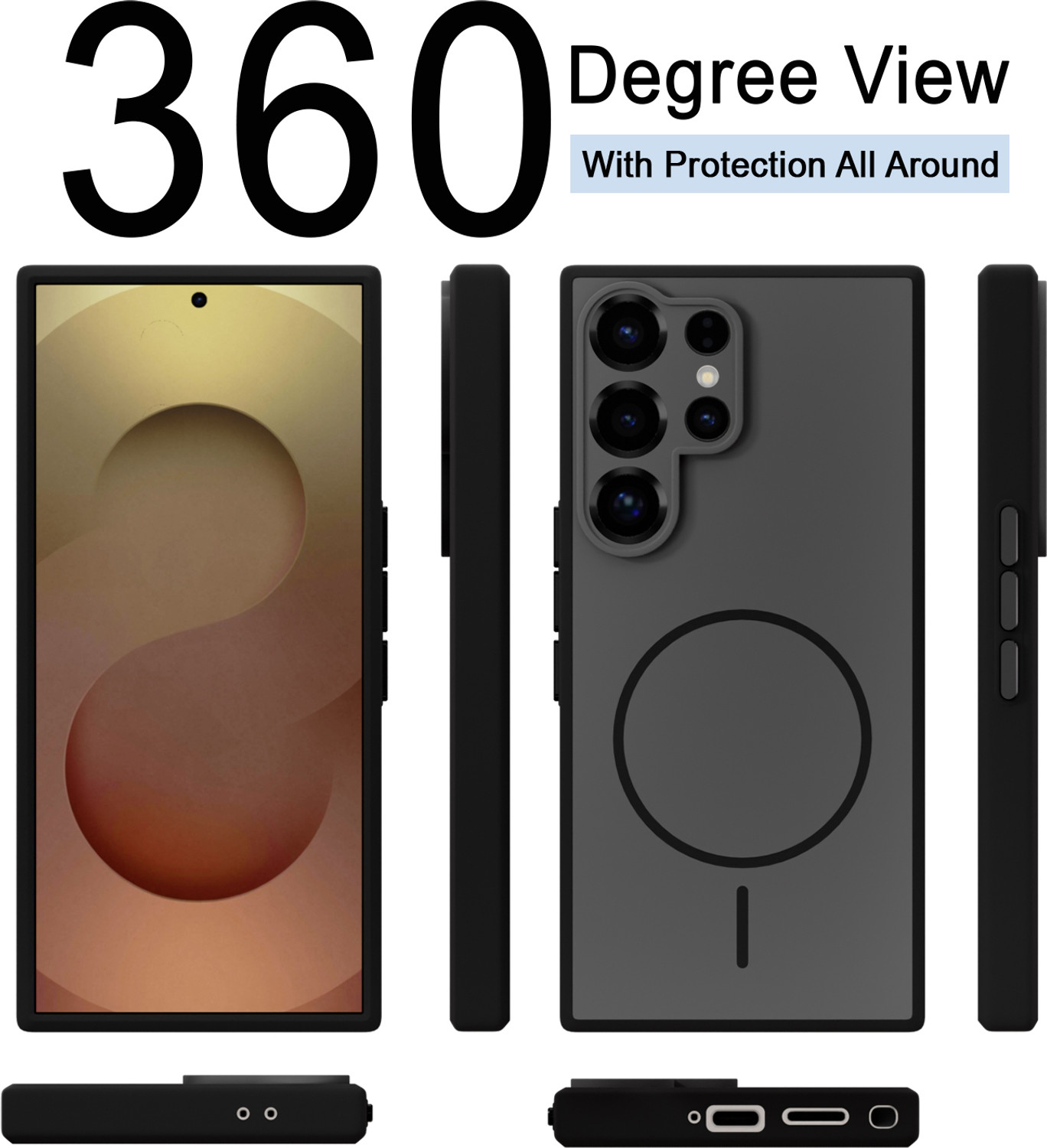 Image of KartV Back Cover for Samsung Galaxy S23 Ultra 5G