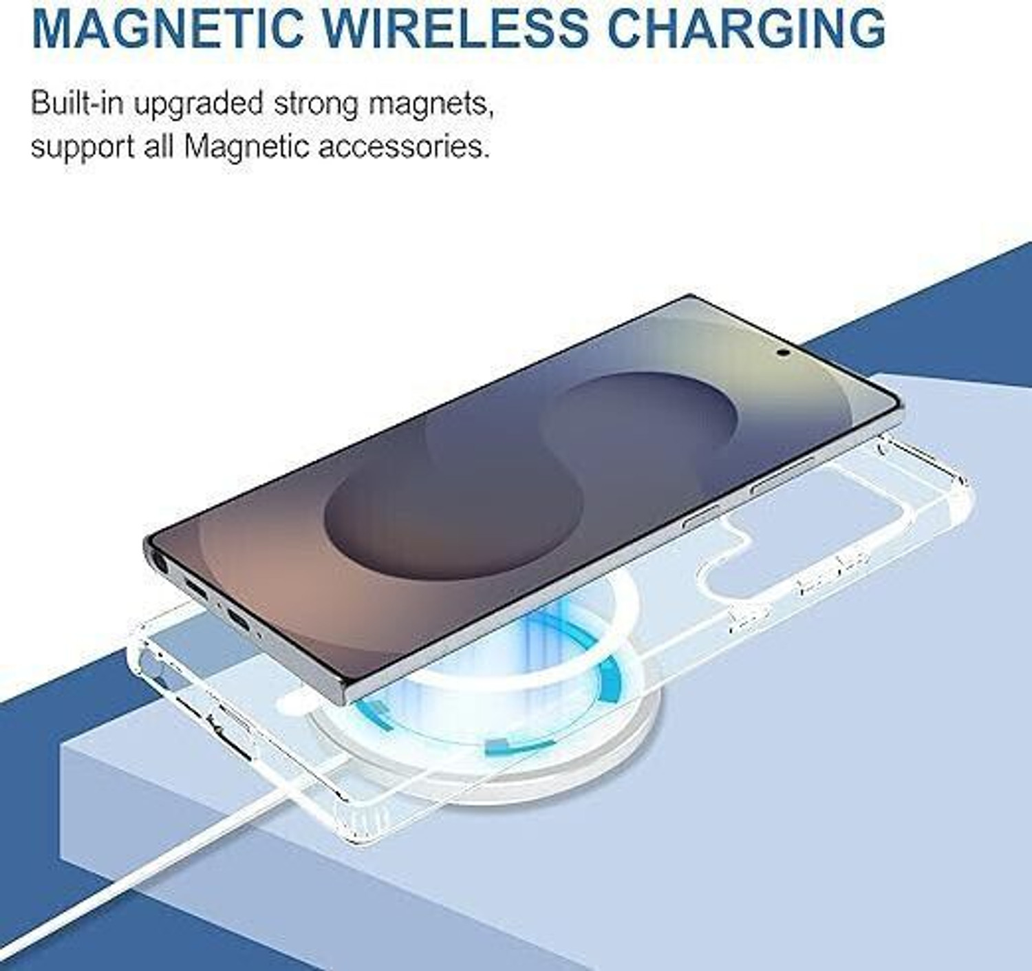 Image of SAMRIN Back Cover for SAMSUNG GALAXY S25 ULTRA